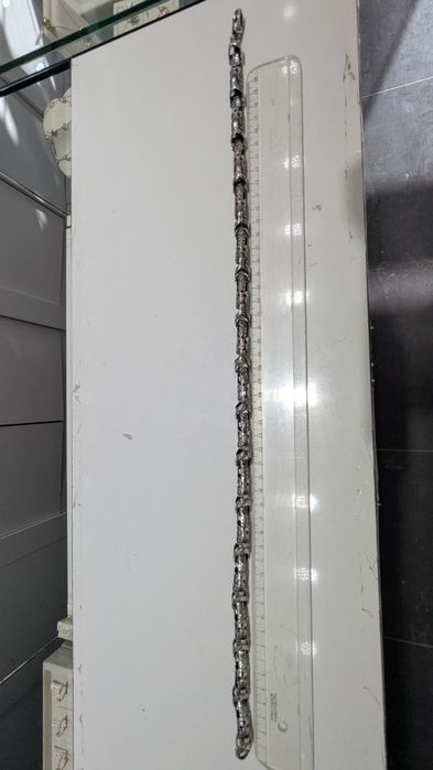 Мъжки сребърен синджир - Уникален