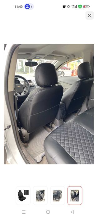 Чехлы на сиденья на кобальт