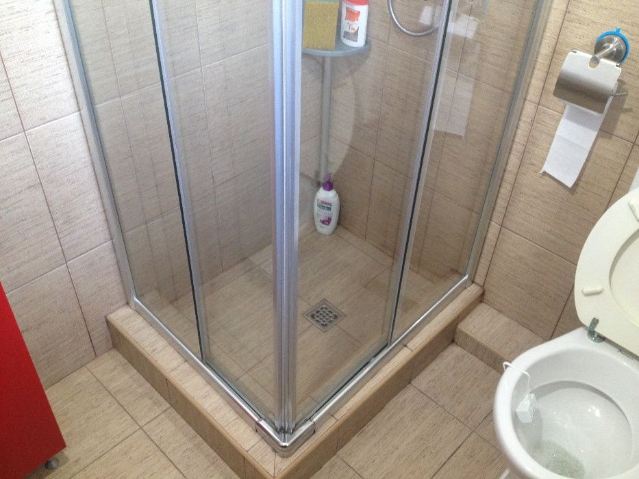 SWISS - cabina de dus aluminiu , sticla 6 mm , etc