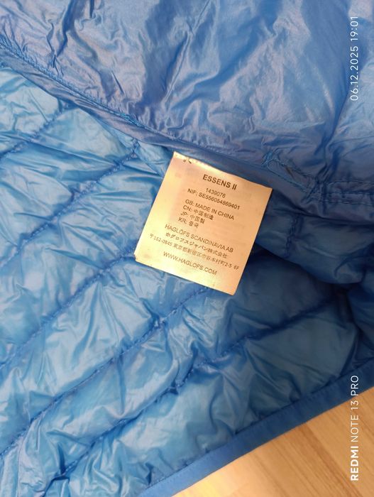 ''Haglöfs Essens II Down Vest''оригинален мъжки пухен елек S  размер