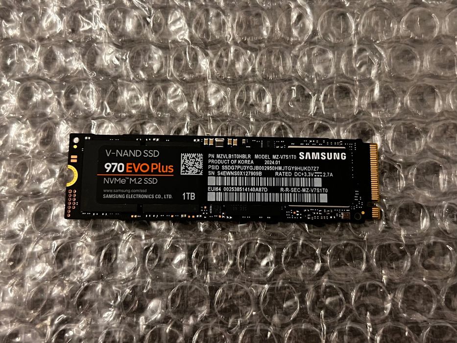 SSD Samsung 970 Evo Plus 1Tb - nou, fara box