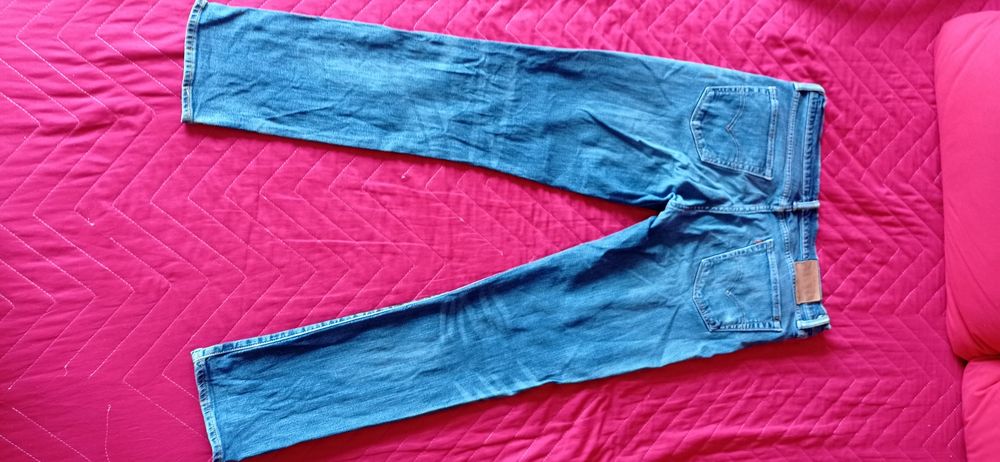 Износени  мъжки дънки Levis 511