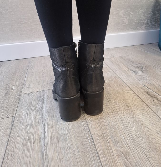 Дамски боти естествена кожа 37 номер