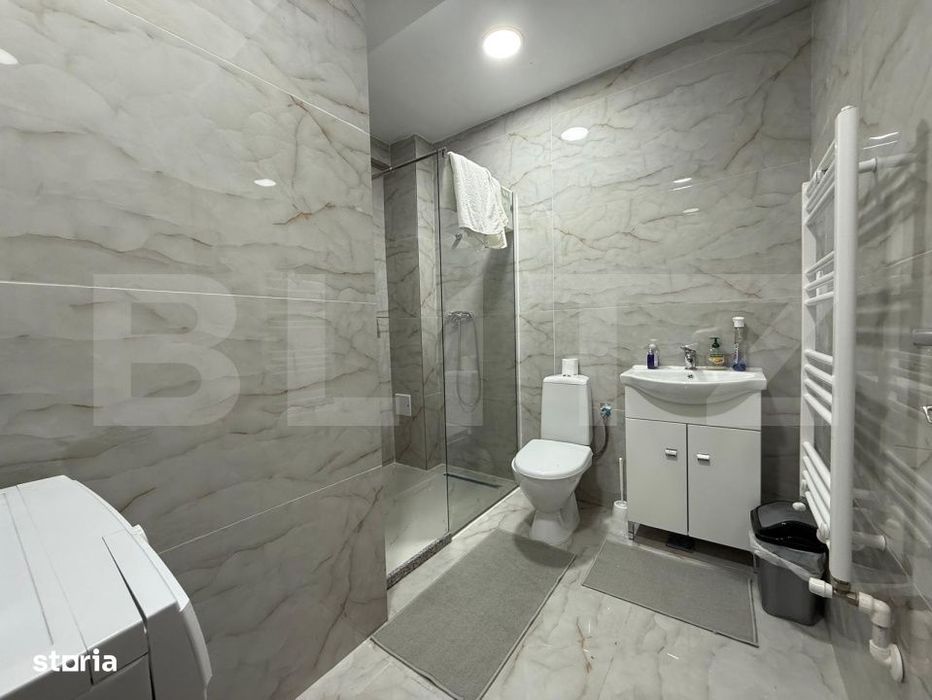 Apartament de inchiriat, 2 camere, 58 mp, centrala proprie, Calea Seve