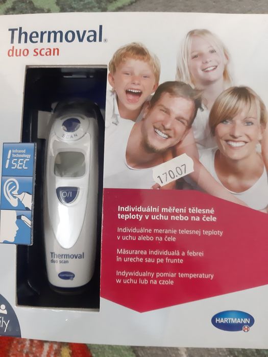 Termometru pt frunte si ureche!