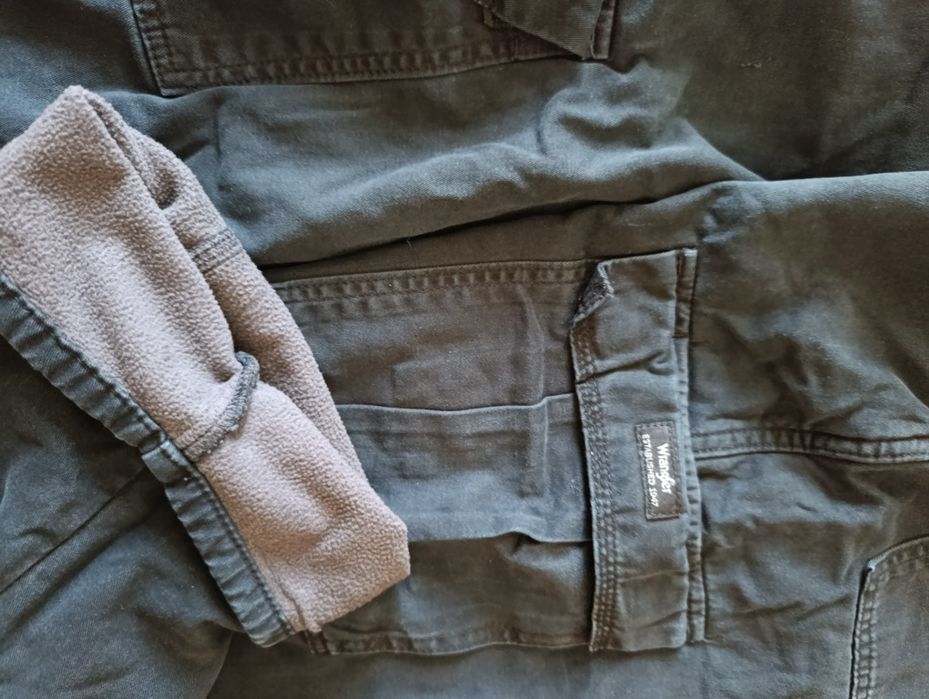 Брюки карго зимние