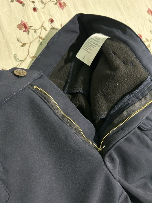 Тактически мъжки зимен панталон - син