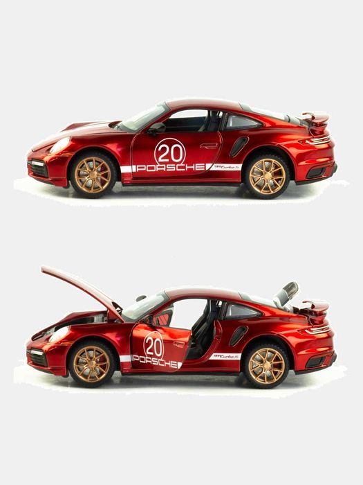 "Металлическая машинка Porsche 911 Turbo S 1:24"