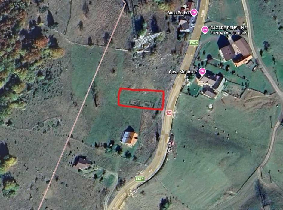 Teren intravilan Fundata 500 MP