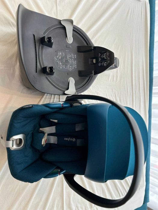 Scoica auto Cybex Cloud Z2 i-Size PLUS + Bază Isofix Z2 (rotire 180°)
