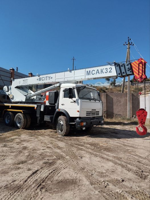 Кран 32 тонн КамАЗ 65115