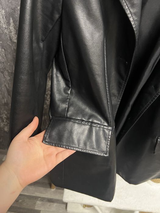 Пиджак натуральная кожа