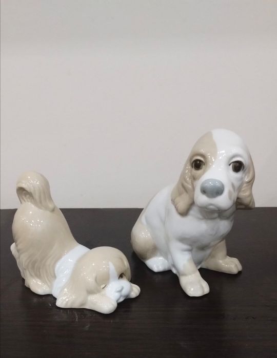Много сладки, колекционерски фигурки на кученца. Порцелан.. цс