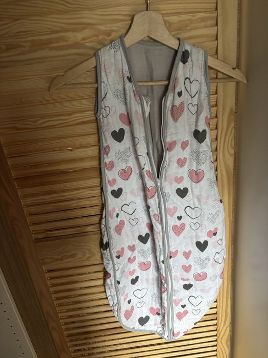 Saci de dormit pentru copii, din muselina, 90 cm