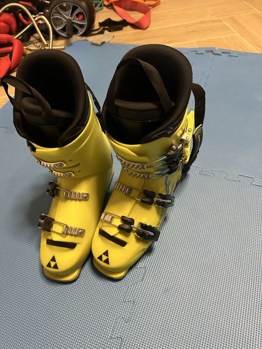 Ski copii head 127 cm, clapari 265