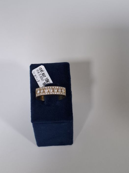Inel 18k cu diamante