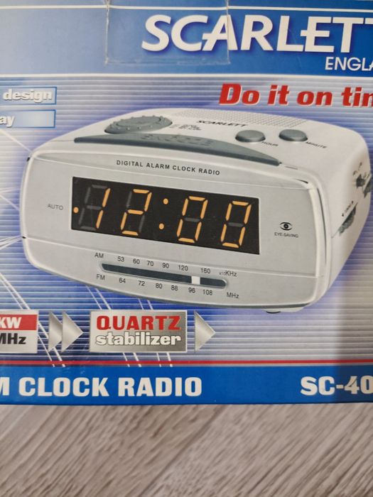 Продам радио с часами