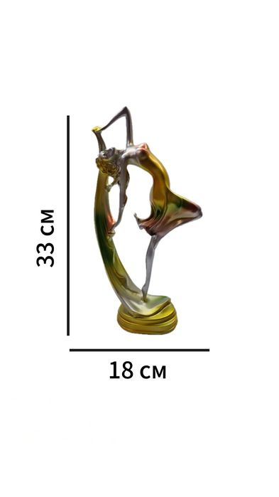 Статуэтка.  Танцующая девушка.  Фигурка.  Девушка.