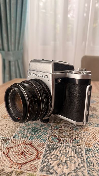 【美品】PENTACON SIX＋Bior 80mm 2.8 Pentacon SIX TL + Carl Zeiss 2,8/80 Jena DDR MC BIOMETAR stare