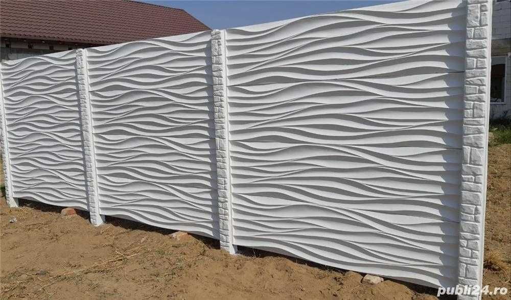 Garduri din BCA, placi de beton si alte modele disponibile