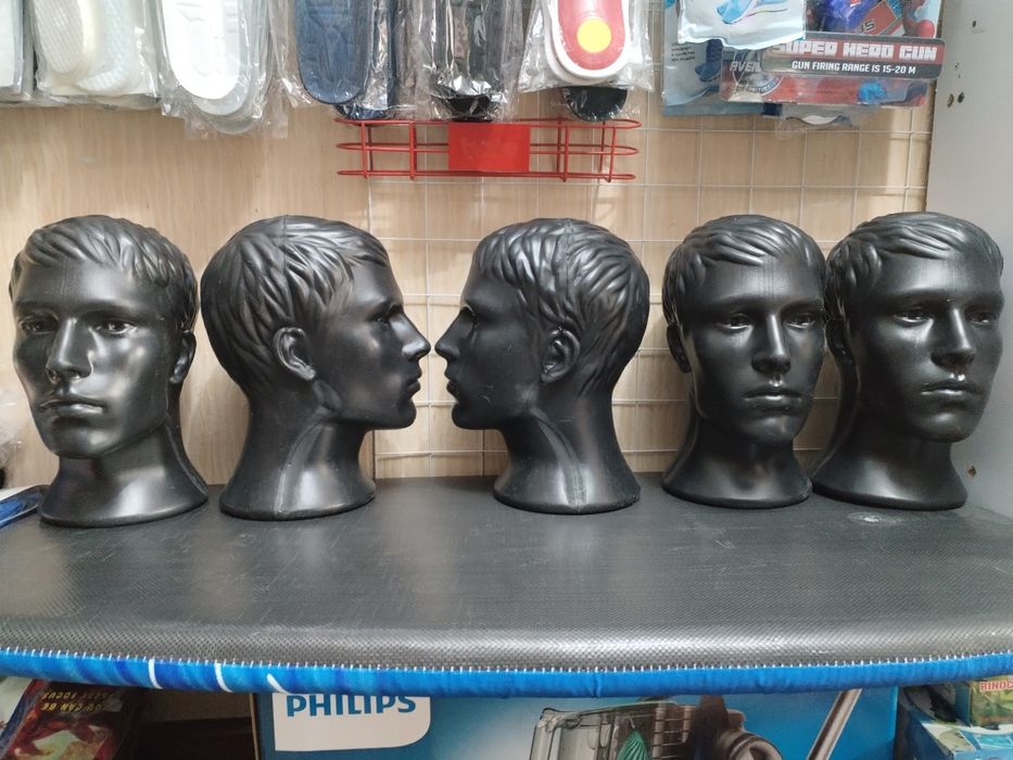 Манекен голова мужской женский детский