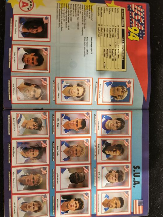 Album de colecție, Cupa Mondiala, SUA 94