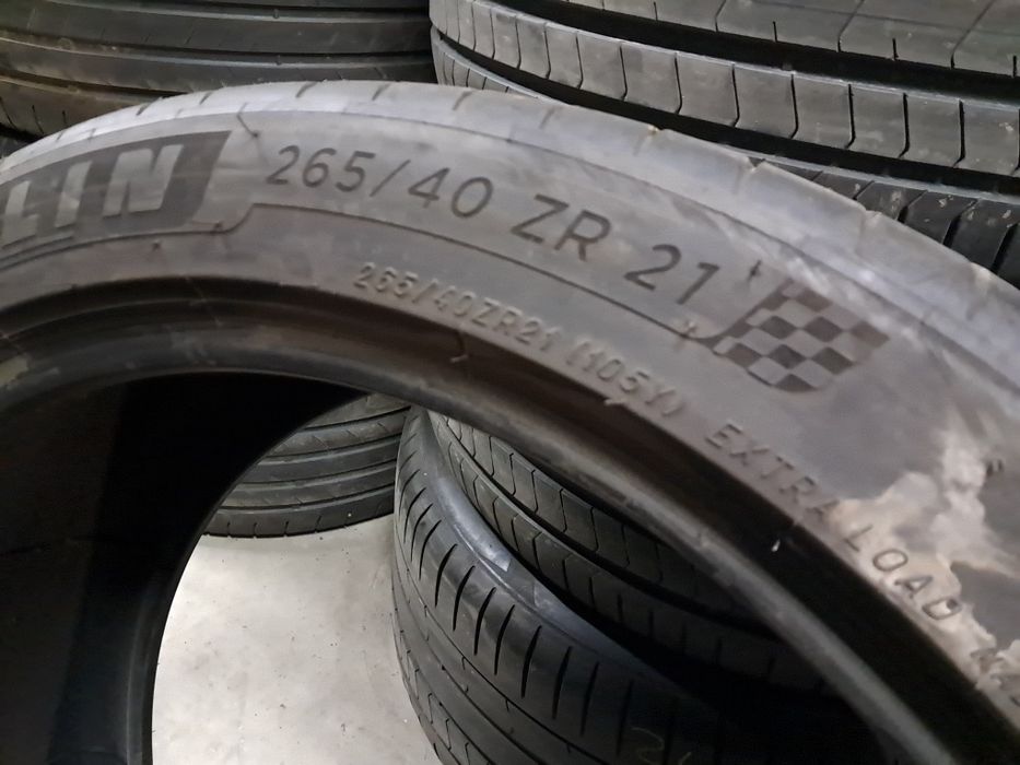 Anvelope second vara 265 40 R21 Michelin 2022