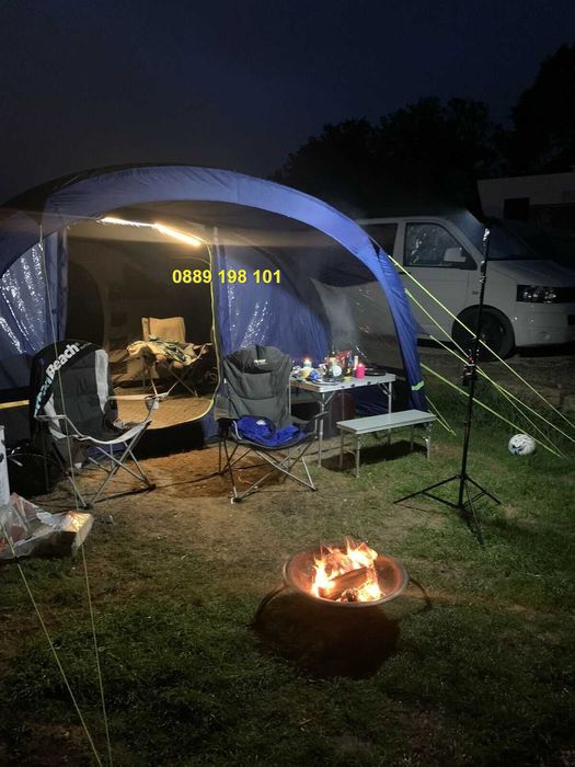 Соларна  ЛЕД къмпинг лампа. Ярка 25 SMD LED диодна. Соларно захранване