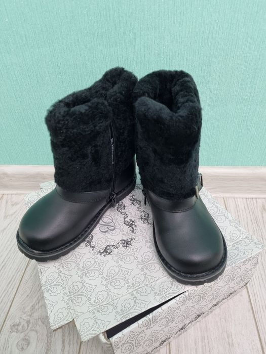 Сапожки 29р новые кожа