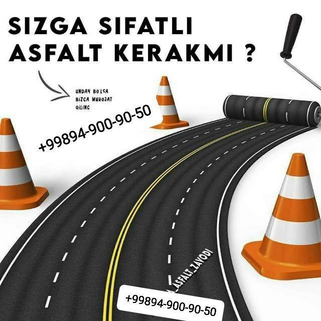Asfalt Асфалт Aspalt хизматлари