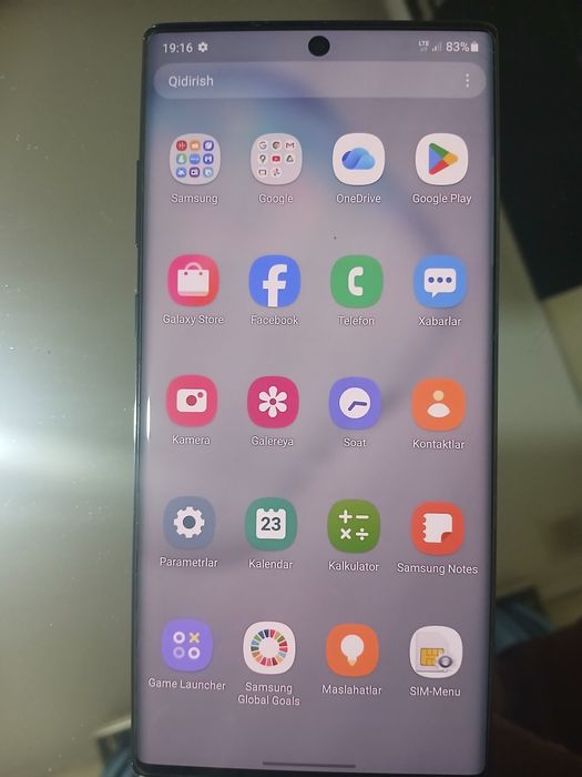 Samsung Galaxi Not 10 plus 512/12