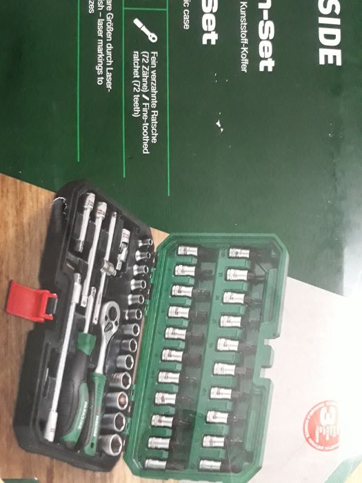 Trusa clichet tubulare si biți parkside