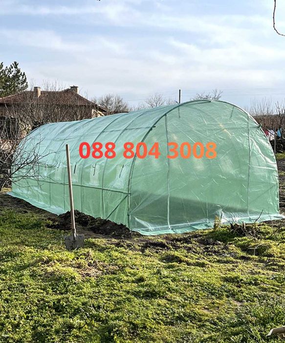 Тунелна оранжерия Hydro-Fix различни размери с ЕКОНТ цена - 15,00€