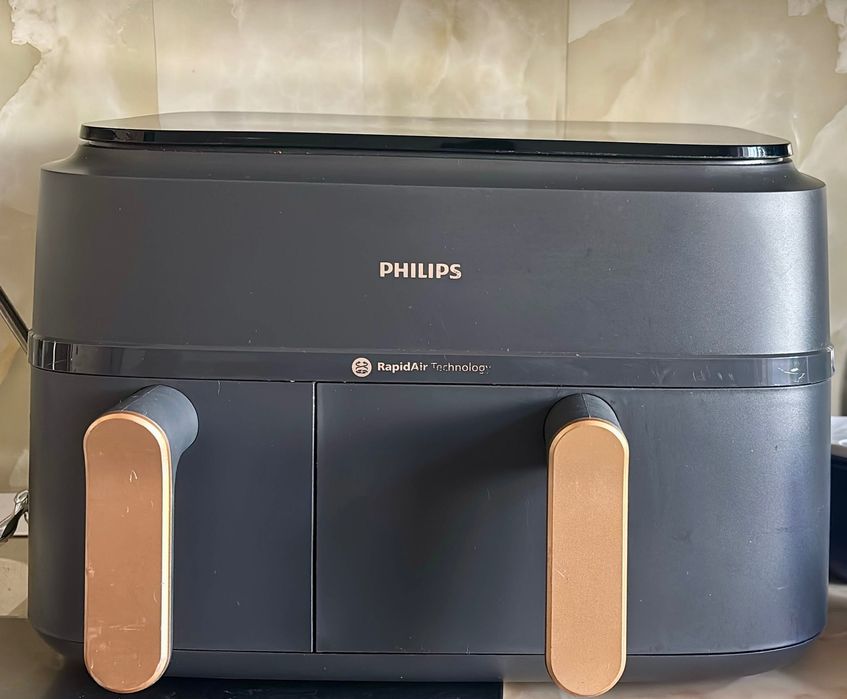 Airfryer Philips Dual Basket / Friteuză cu aer cald dublă Philips