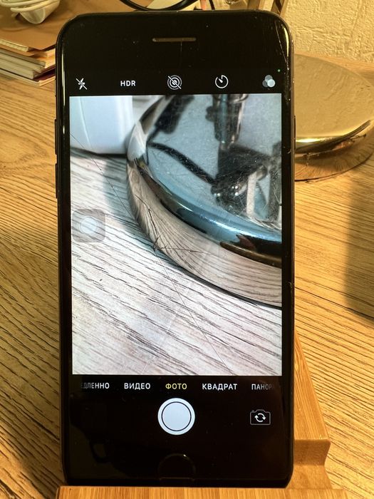 iPhone 7 Black (Черный) — 100% АКБ + кабель зарядки