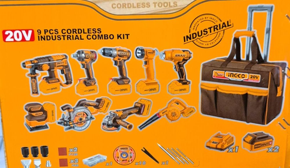 Ingcodan 9in1 nabor srochniga sotiladi arzon narxda