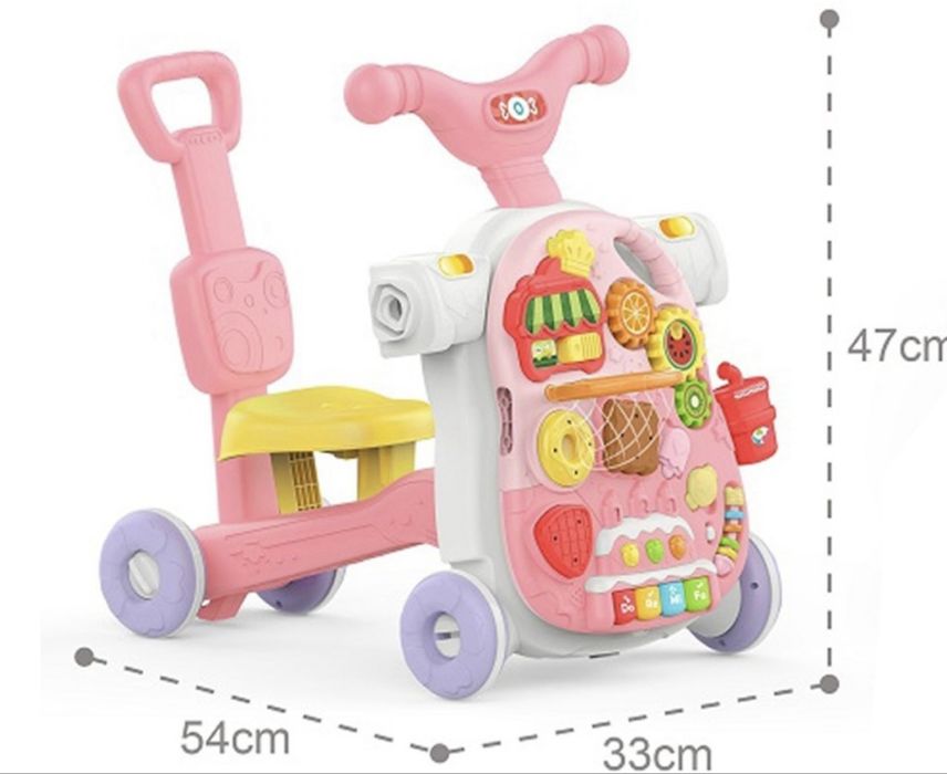 Ходунок каталка,5в 1