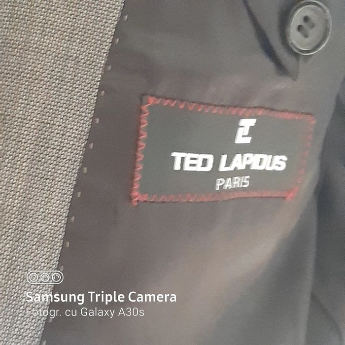 Costume Ted Lapidus, Azzaro, Paul Smith, Pierre Cardin, Originale 100%