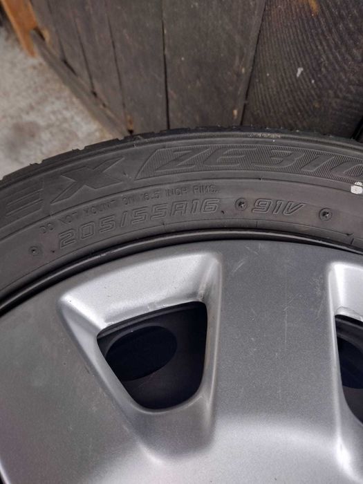 set roti Peugeot cu anvelope vara 205/55R16 91V Falken ZE310