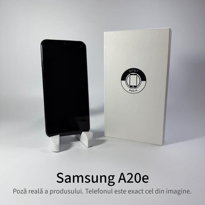 Samsung A20e black 32 gb / 3 gb ! Garantie 2 ani + cadou