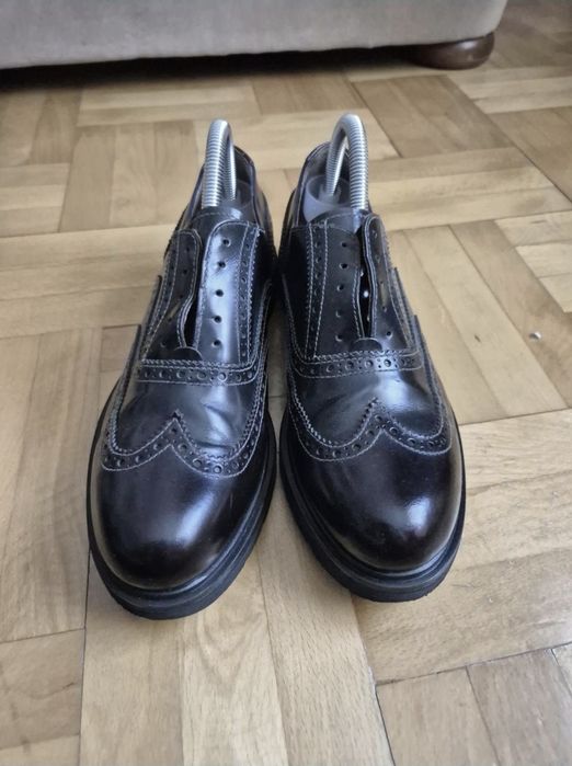 Pantofi Brogue Platformă, NeroGiardini, Premium, Damă - 39