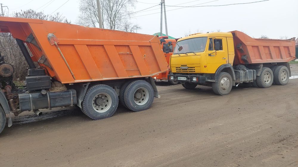 Доставка камаз сыпучих материалов