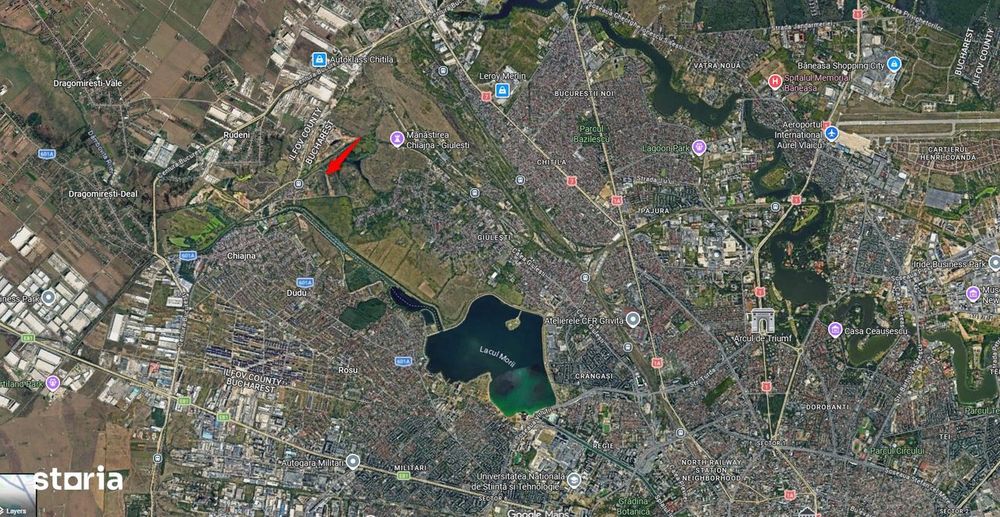 OCAZIE: Teren intravilan 590 mp, construcții sau investitie