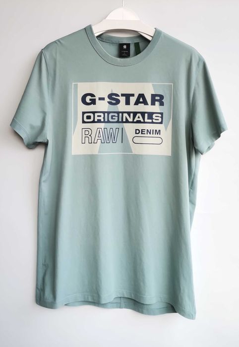 Tricou barbati G-Star Raw bumbac organic mărimea L imprimeu grafic