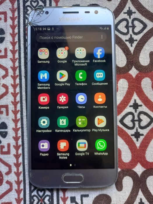 Самсунг J3,17 смартфон
