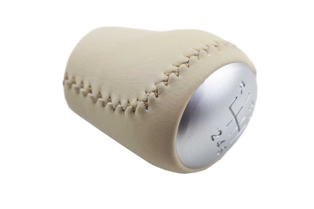 Топка скоростен лост кожена бежова за Nissan QASHQAI J10 X-TRAIL JUKE