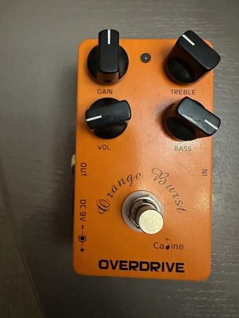 Педаль для электрогитары: Caline CP-18 Orange Burst эффект овердрайв