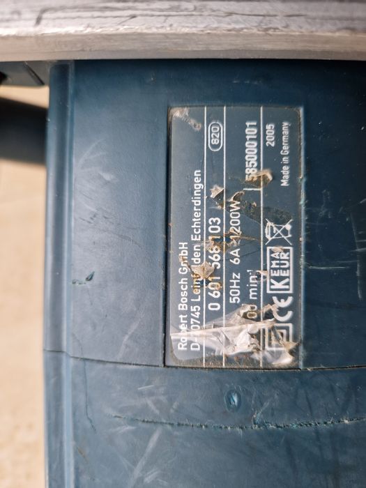 Bosch GKS 65 - circular de mana