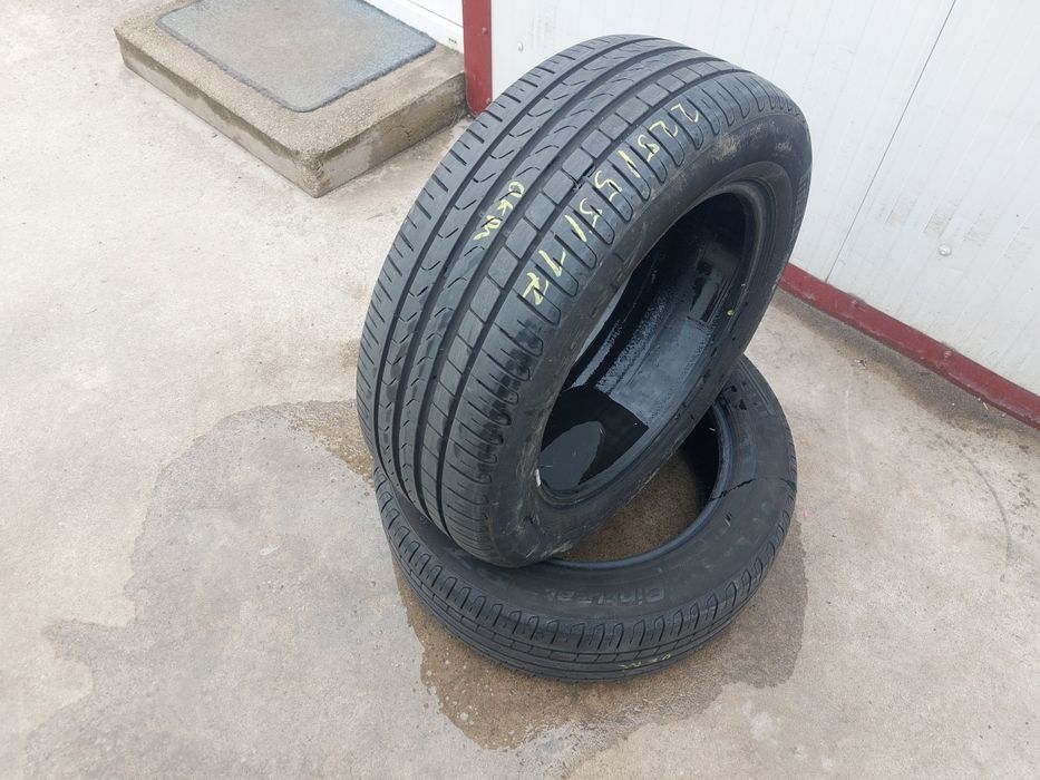 150 lei bucata! Doua anvelope de vara 225 55 r17 Pirelli 2021! 7 mm