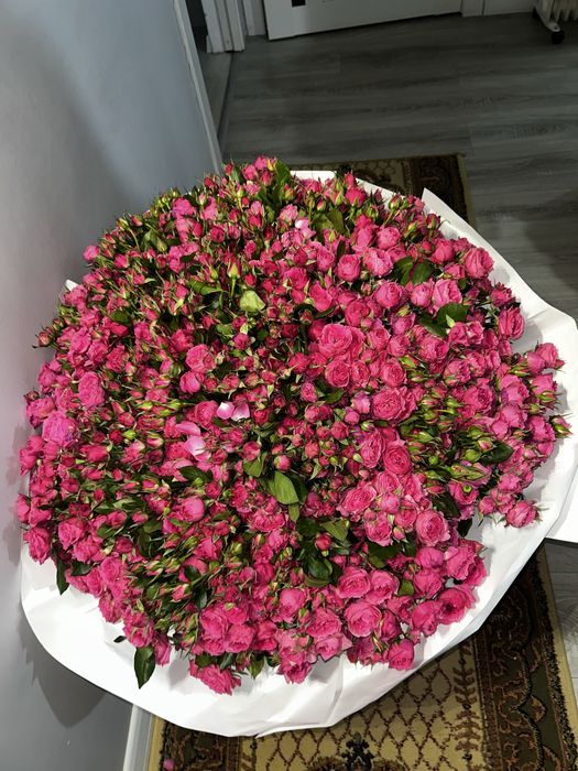 Букет спрей-роз.